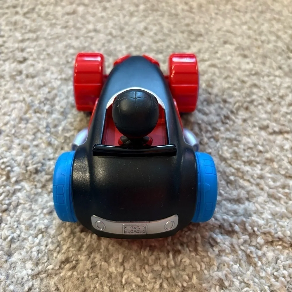 Spidey and His Amazing Friends Webbed Wheelies Spiderman Pull Back Car Marvel
